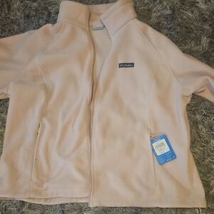 Columbia Women's Light Pink Fleece Jacket
